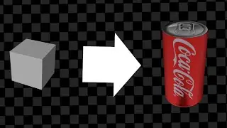 как создать 3D-объект и текстуру в движении ниндзя