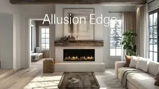 Meet the Edge: New Allusion Edge Electric Fireplace