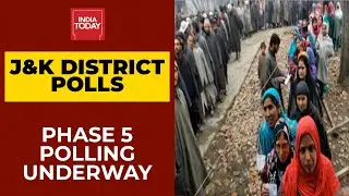 J&K DDC Polls: Phase 5 Polling Underway, Voting In 37 Constituencies