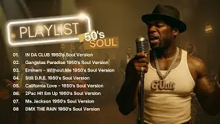 From Streets to Soul: Iconic Hip-Hop Reborn in 1950&rsquo;s Style Vintage Soul & Blues Remix Playlist 2025