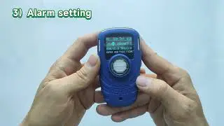 MST101 single gas detector - Setting!