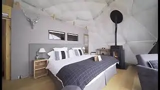 custom out door igloo dome house #ecofriendlyhomes  #beautiful comfortable igloo house
