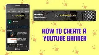 How to create a Youtube  banner | Youtube  banner kaise banaye |Creating a youtube banner for client