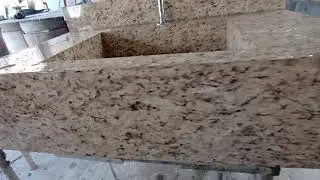 lavatorio de granito ornamental