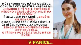 Můj snoubenec odešel z ochutnávky dortů. Jeho zpráva mě šokovala