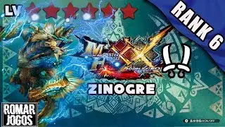 Rank 6: Zinogre - Monster Hunter XX/Generations Ultimate 3DS
