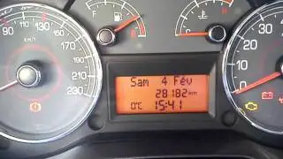 Cold start Fiat Grande Punto 1.4 T-JET 0&deg;C