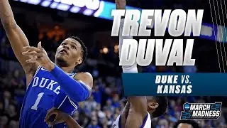 Duke's Trevon Duval scores 20 points in the Elite 8
