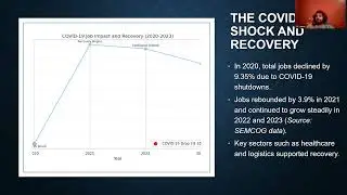 Job Growth and Economic Trends in Southeast Michigan (2005-2023)