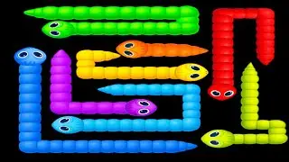 🐍 Snake Out: Puzzle Escape 🧩 GAMEPLAY Levels 1-20 (Android, iOS)