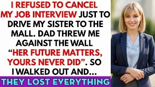 I Refused To Cancel My Job Interview Just To Drive My Sister To Mall &mdash; Dad Threw Me Against The Wall