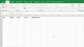Excel: Arbeitszeiten berechnen &ndash; einfache Zeiterfassung