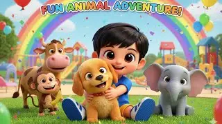 Monty & Tommy 🐶🐵 | Funny Animals Cartoon Song | Kids Nursery Rhymes 2026