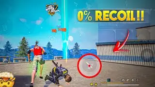 0% RECOIL WITH RED BUTTON !! 🔥 ONESHOT INDIA