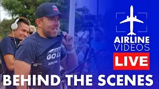 AIRLINE VIDEOS is going live! Behind the Scenes in Anchorage (ANC)!