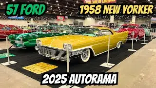 2025 Detroit Autorama Walkaround Featuring A 1958 Chrysler New Yorker, 57 Ford And Much More!