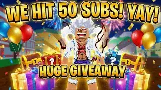 HOW TO ENTER MY 50 SUB GIVEAWAY! 🎁 (Watch to Win)