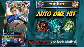 ALUCARD VS SABER GAMPANG BANGET LAWAN SABER CUKUP PAKE BUILD INI 🔥 | BUILD ALUCARD TERSAKIT 2026! 