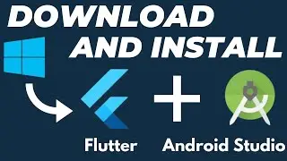 How to download and install Flutter in Android Studio on Windows 10 tutorial