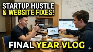 Building a Startup in Final Year: Pitch Decks & Website Fixes 🚀