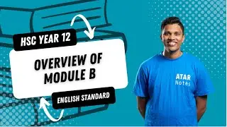 HSC English Standard Y12 - Overview of Module B