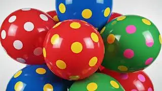 &ldquo;Color Explosion! Polka Dot Balloons Popping Satisfying ASMR 💧&rdquo;