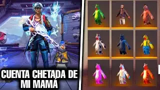 MI MAMÁ TIENE LA CUENTA MÁS CHETADA DE TODO EL MUNDO EN FREE FIRE!! 😱 *Sakura* BROMA PESADA