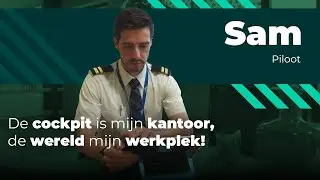 Wat komt er kijken bij het werk van een piloot? Sam neemt je mee!