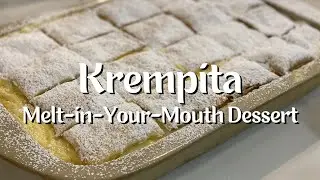 Traditional Krempita Recipe | Creamy & Fluffy Balkan Dessert You Need to Try!