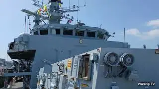 A LOOK AROUND ROYAL NAVY WARSHIP HMS PORTLAND F79 AT DEVONPORT OPEN DAY - 25th July 2025