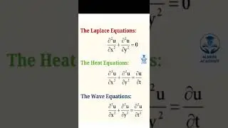 Laplace equation l The heat equation l The wave equation #physics #thermodynamics #laplace_transform