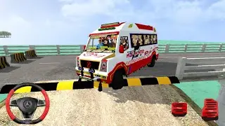 Force Traveller Van Mod Bussid | Speed Breaker Map 😱 | Bus Simulator Indonesia Android Gameplay 