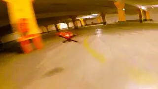 FPV racing - parking garage - training 06