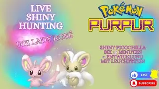 #Pokemon Purpur #Livestream - #SHINY #HUNTING Live Shinyhunting Picochilla Leuchtstein Chillabell
