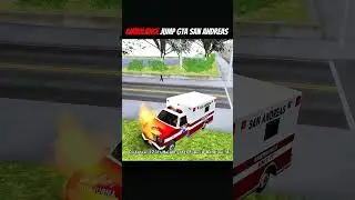 Ambulance Jump GTA San Andreas #shorts