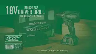 Metabo HPT DS18DBFL2S 18V Lithium Ion Brushless Driver Drill