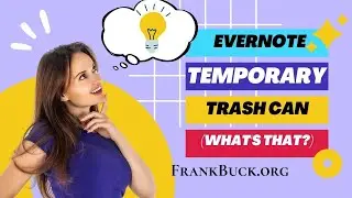 What is the Evernote Temporary Trash Can? (Glad You Asked)