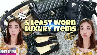 5 LEAST WORN LUXURY ITEMS | WHY I DON'T WEAR THEM ANYMORE? CHANEL, PRADA, GUCCI, BURBERRY, TORY B