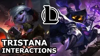 Tristana Interactions with Other Champions | SHE IS IN LOVE WITH VEIGAR? | League of Legends Quotes