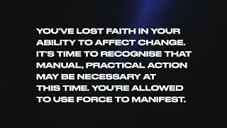 You manifest differently.