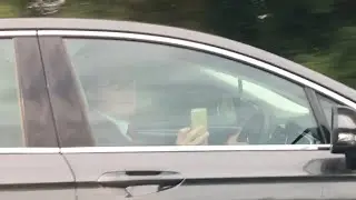 Road Rage Mondeo Wanker YM16XEP. Angry Dashcamman.