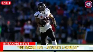 Joe Mixon Injury Update: Texans RB Out at Least 4 Games । USA TODAY NEWS