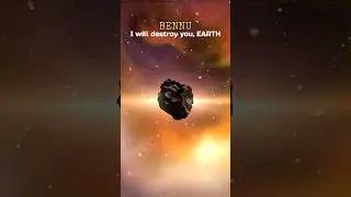 Bennu vs Earth 💀 #Shorts #Science #Space #Earth #Asteroid