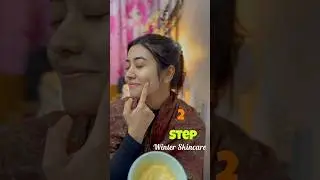Try this 2 Step Home Remedy for Clear & Glowing Skin in winters!!❄️☺️ #glassskin #glowingskin