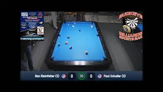 Ben Kleinfelter vs Paul Schuller   Buckeye Billiards UPL 8 Ball Tournament 20251220