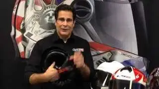 How to lock your LS2 quick release strap on your motorcycle