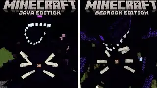 Kill Crackers Wither Storm in Minecraft Java VS Bedrock