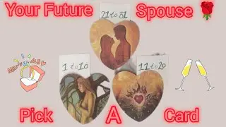 Your Future Spouse And Marriage💞Pick A Card In-Depth Love Tarot Hindi Reading 🔮