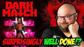 Dark Match (2025) A Shudder Original Horror Movie Review | Blood Splattered Vlog
