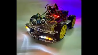 Demo video of a multi-functional Arduino Robot Car